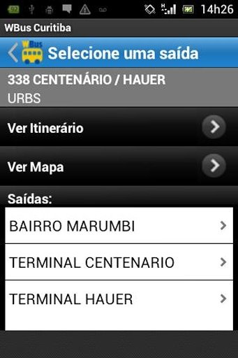 WBus Curitiba Lite截图9