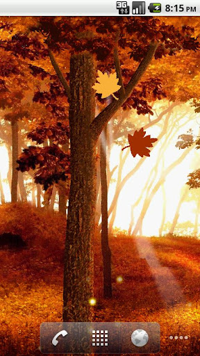 Autumn Leaves Live Wallpaper截图2