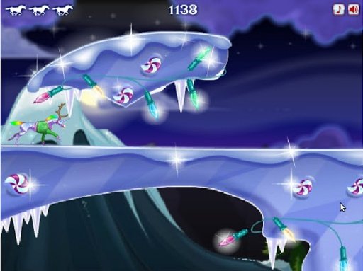 Robot Unicorn Attack Christmas截图3