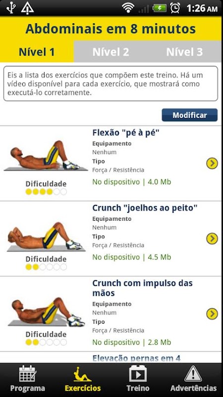 Abdominais em 8 minutos截图2