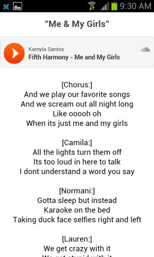 Fifth Harmony Lyrics截图6