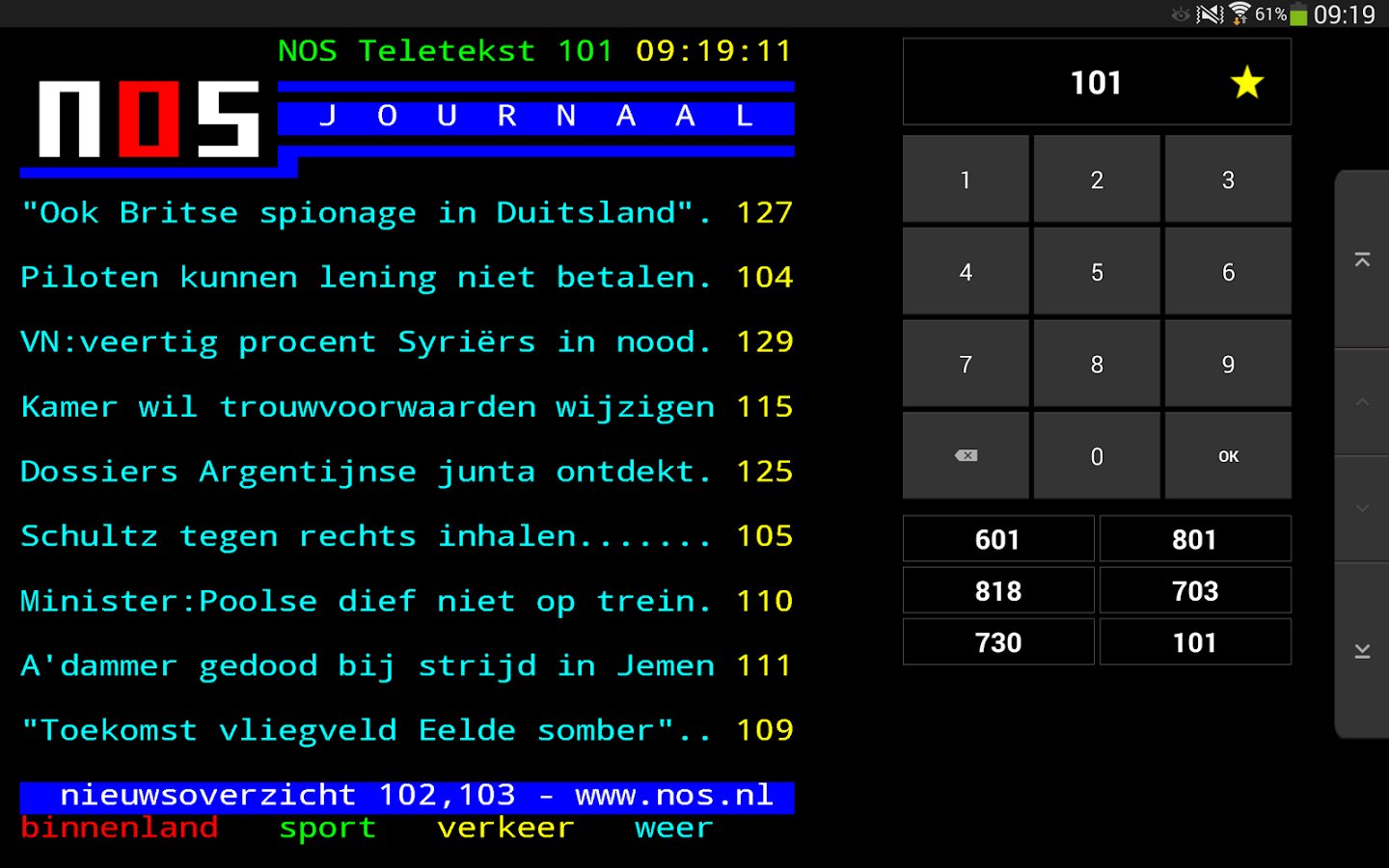 NOS Teletekst截图4