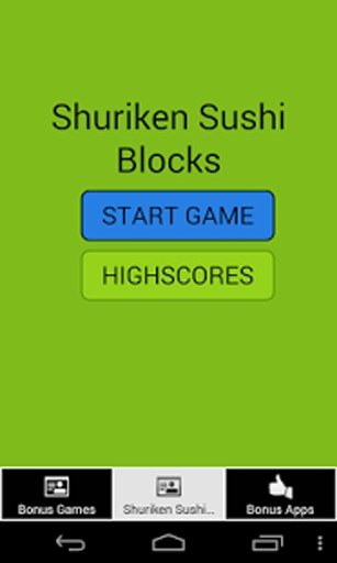 Shuriken Sushi Blocks截图8