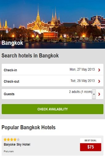 Bangkok Hotels Thailand ...截图4