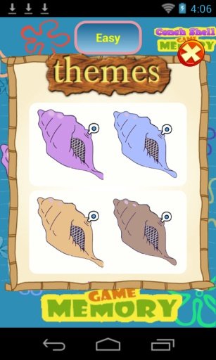 Conch Shell memory game 4 Kids截图3