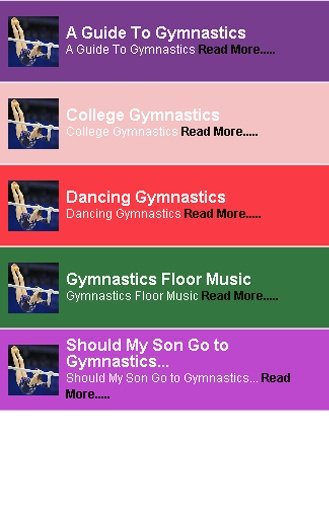 Gymnastics Tips截图1