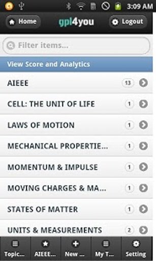 AIEEE Mock Test截图8