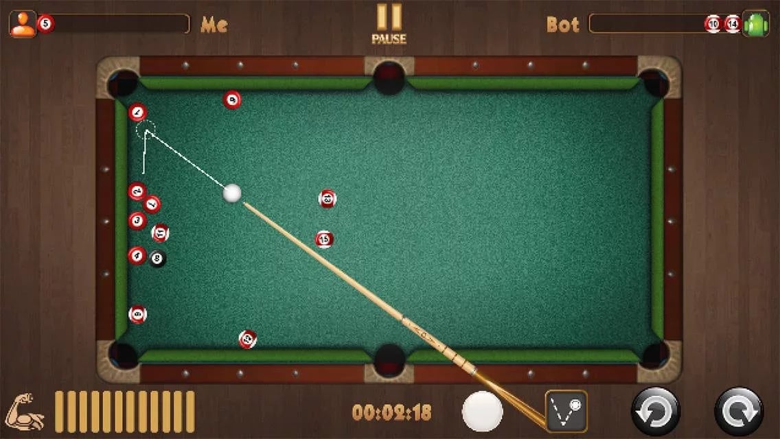 Free online snooker game...截图2