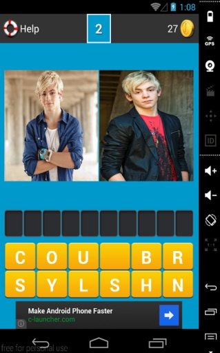 Austin And Ally Game Guess App截图4