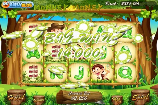 Monkey Money Saga FREE SLOTS截图1