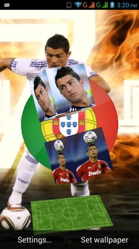 Cristiano Ronaldo Live Wallpaper截图5