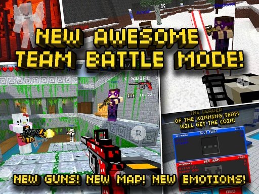 Pixel Gun 3D (Minecraft style)截图2