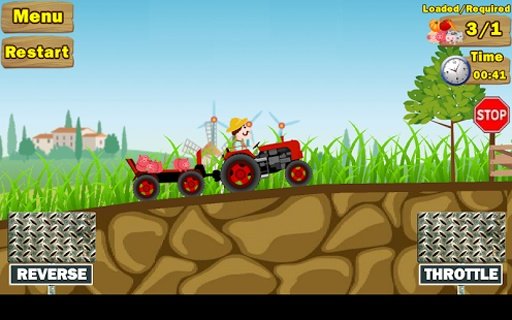 Farm Tractor Autotruck Driver截图3