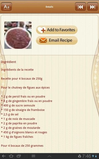 France Recipes Collection截图1