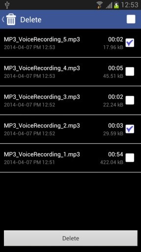MP3 Voice Recorder截图2
