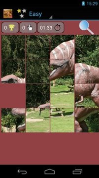 Dinosaurs Puzzle game for kids截图
