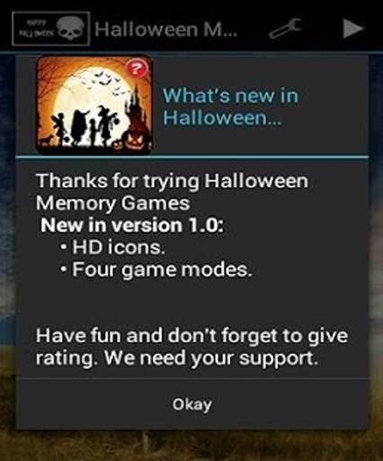 Halloween Memory Games截图2