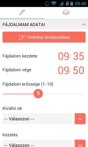 Fájdalom napló截图1