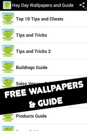 Hay Day Wallpapers and Guide截图5