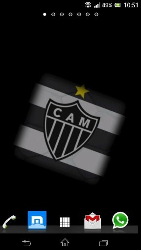 Ball 3D Atletico Mineiro LWP截图1