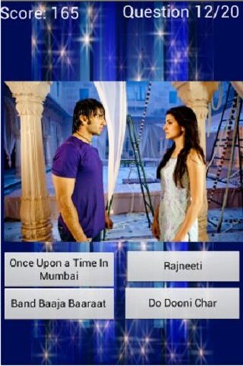 Hindi Bollywood Movie Quiz截图3