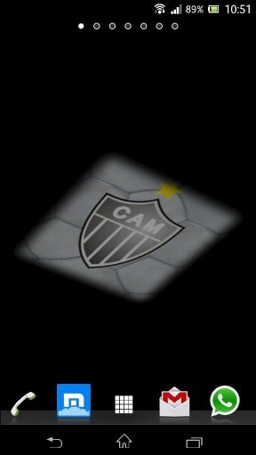 Ball 3D Atletico Mineiro LWP截图6