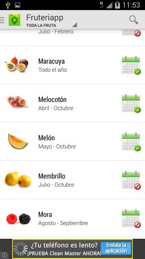 Fruteriapp: Fruta de temporada截图3