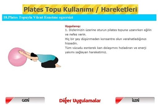 Pilates Hareketleri截图4