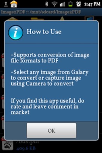 Image to PDF Converter Demo截图1