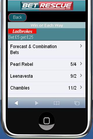 Betrescue Odds Comparison截图3