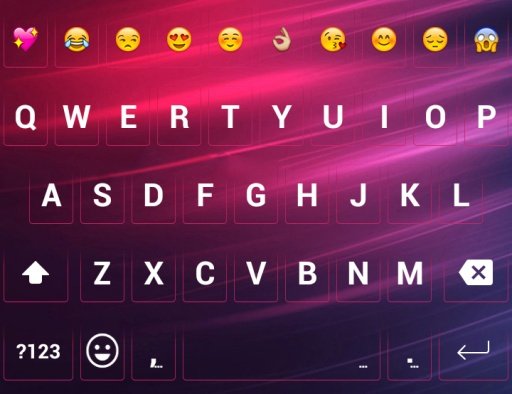 Color 9 Emoji Keyboard截图1