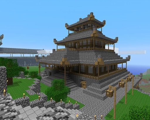 Japanese House Minecraft Ideas截图1