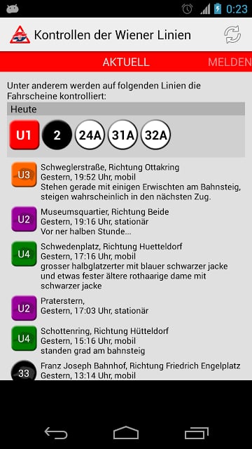 Kontrollen der Wiener Linien截图2