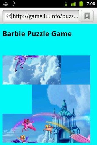 Barbie Pegas Game截图1