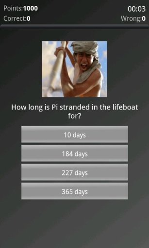 Life of Pi Quiz截图5