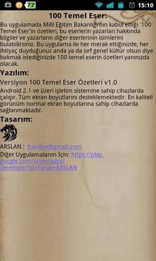 100 Temel Eser &Ouml;zetleri截图1