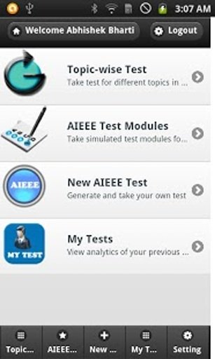 AIEEE Mock Test截图2