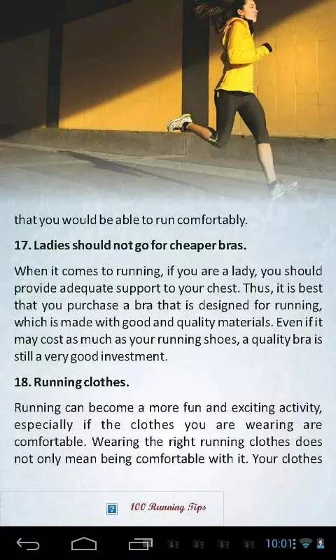 100 Running Tips截图9