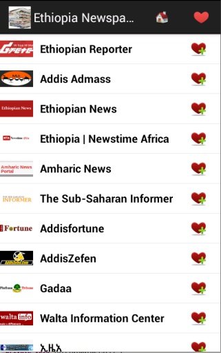 Ethiopia Newspapers And News截图2