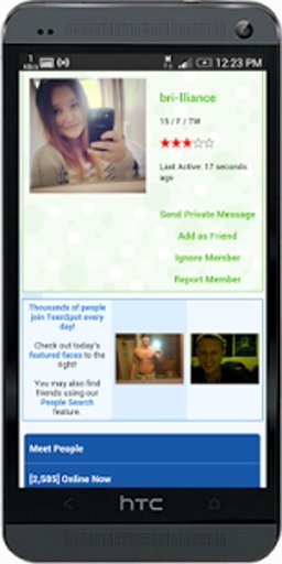 Teen Spot best chat rooms!截图4