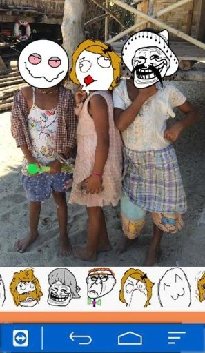 Rage Face Comics Photo Editor截图3