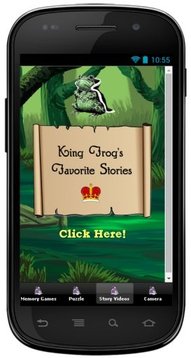 King Frog Memory Game for Kids截图