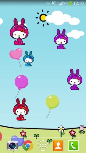 Hello Kitty Land LiveWallpaper截图1