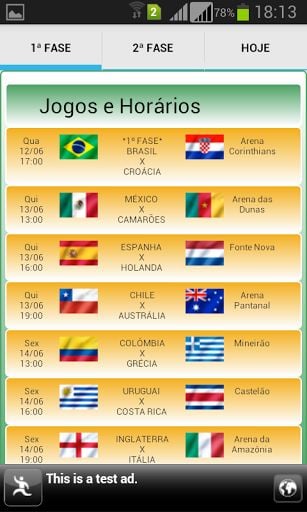 Copa do Mundo 2014 Brasil截图7