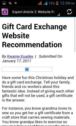 Gift Card Exchange Ideas截图5