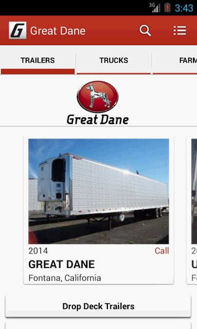 Great Dane Trailers Fontana截图1