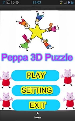 Peppa 3d Puzzle截图1