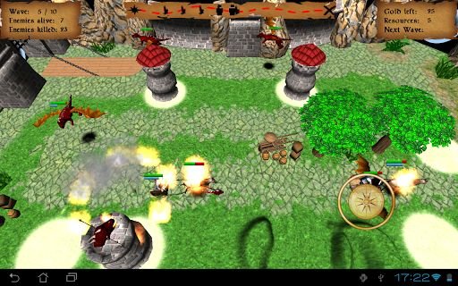 Castle Towers Clash 3D Game截图2