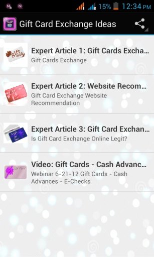 Gift Card Exchange Ideas截图1