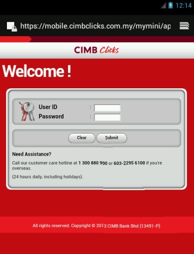 CIMB Malaysia Mobile Banking截图4